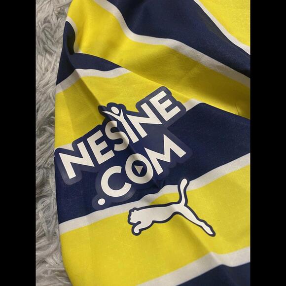 FENERBAHCE 2022/23 PRO VERSION HOME Match Issue Jersey+Shorts Super Lig Turkey - Picture 7 of 9